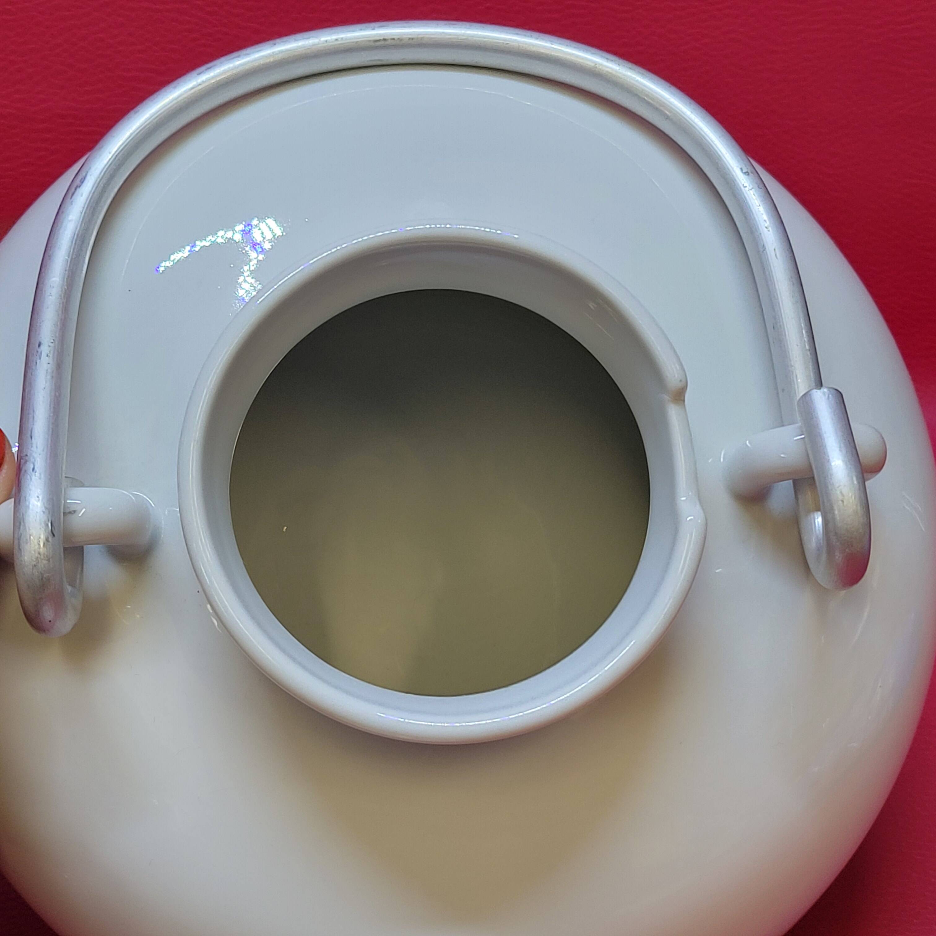 Théière en porcelaine blanche Carl Gustaf Jahnsson