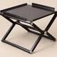 Folding table "Pippa" by Rena Dumas & Hermès