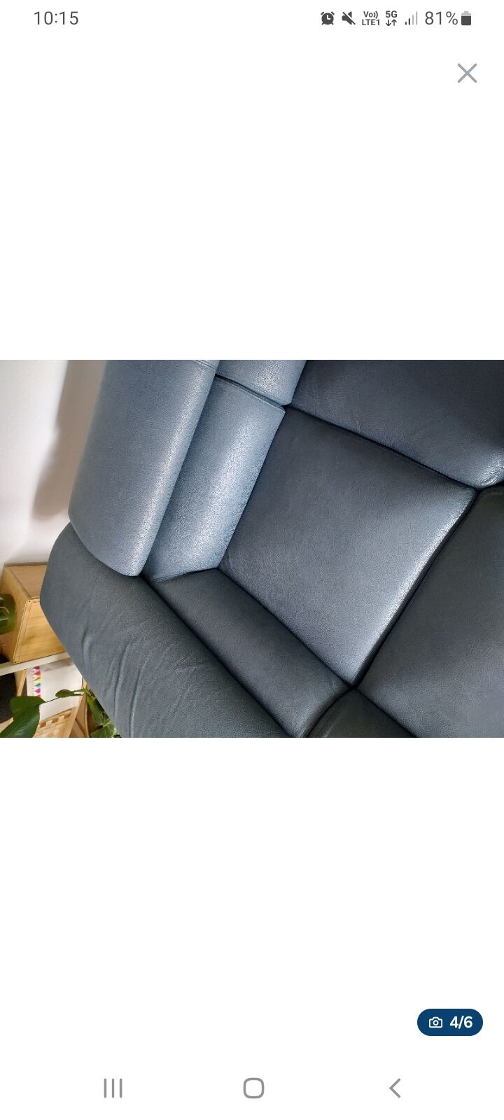 Roche Bobois corner sofa, Azur model