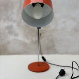 Orange desk lamp 70s