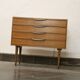 Commode en teck vintage