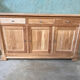 Very vintage wooden sideboard.