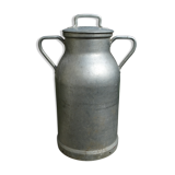 ALUMINUM milk can NESTLE marked schmid