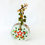 WALTHER Glas Crystalline Solifleur Vaser 1960s Western Germany