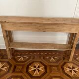 Solid wood console