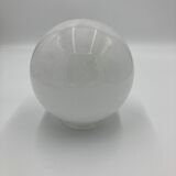 Globe 20cm en verre blanc
