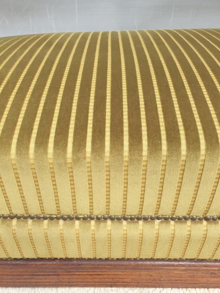 Sofa terminal velvet style Restoration