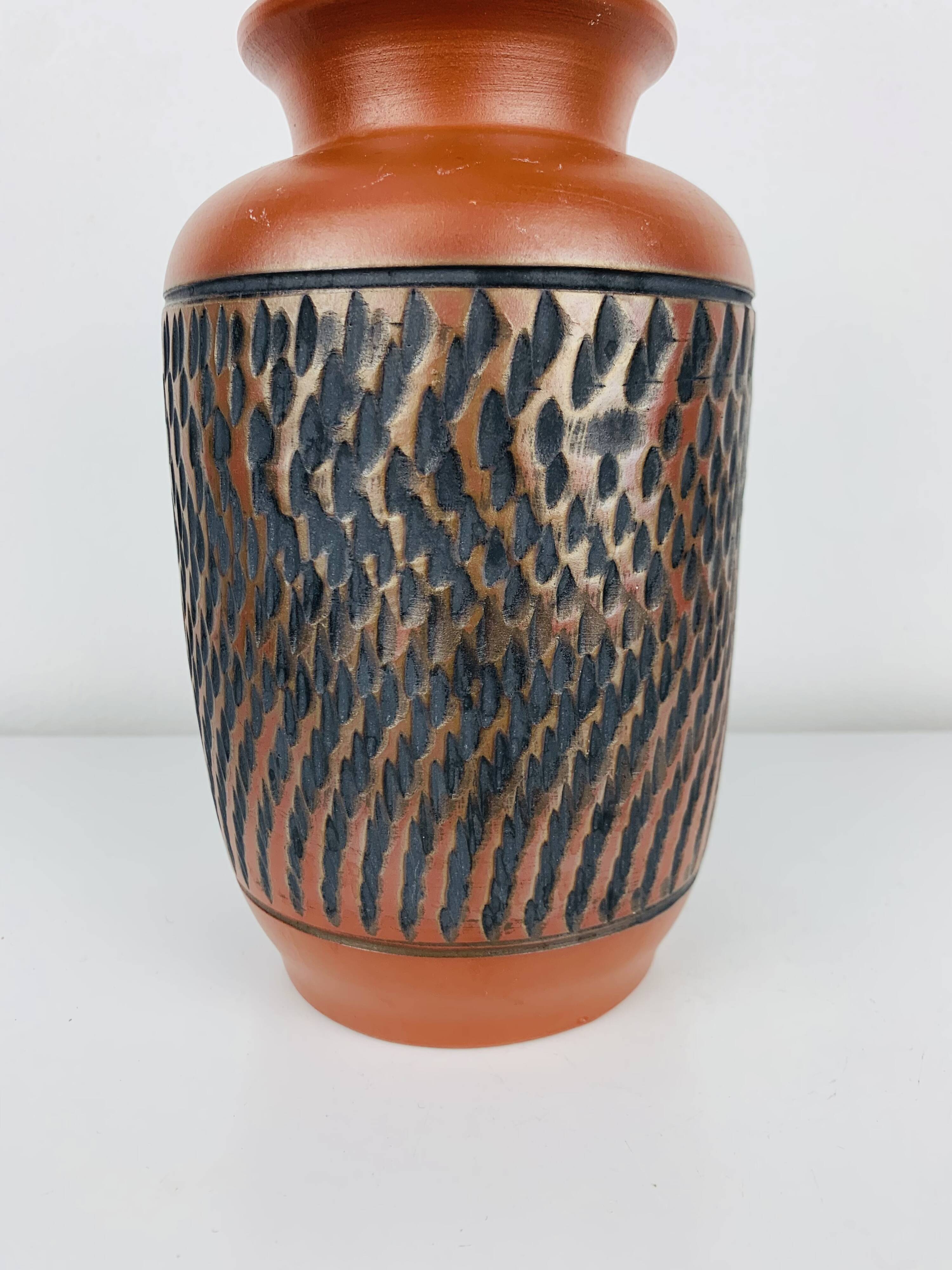 Vintage terracotta vase