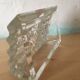 Molded glass pencil holder