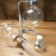 Vintage Coffee maker Hellem France - 6 cups, with its burner -Glass pyrex - 1960