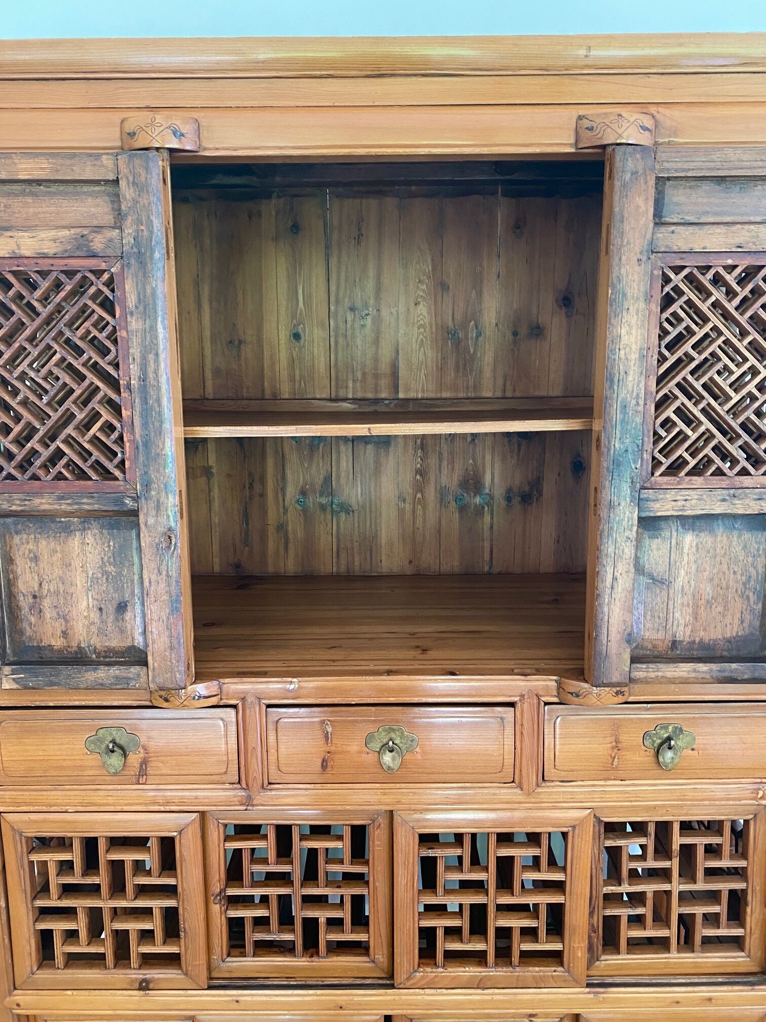 Old Chinese kitchen cabinet