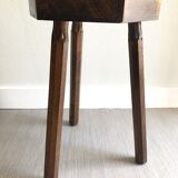Tabouret tripode bois