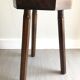 Tabouret tripode bois