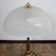 1940s Art Deco brass lamp | 2x E27 | Glass | Vintage