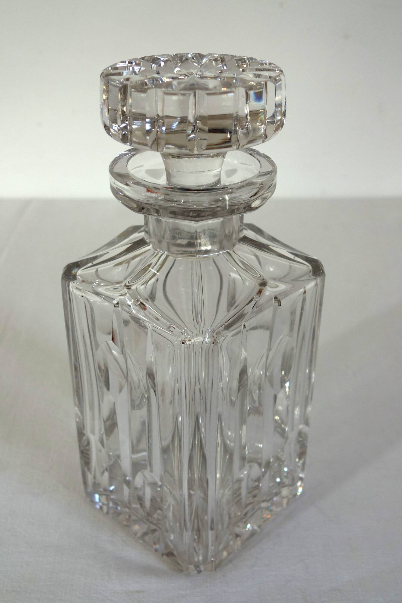 crystal whiskey decanter, Germany, 1970s