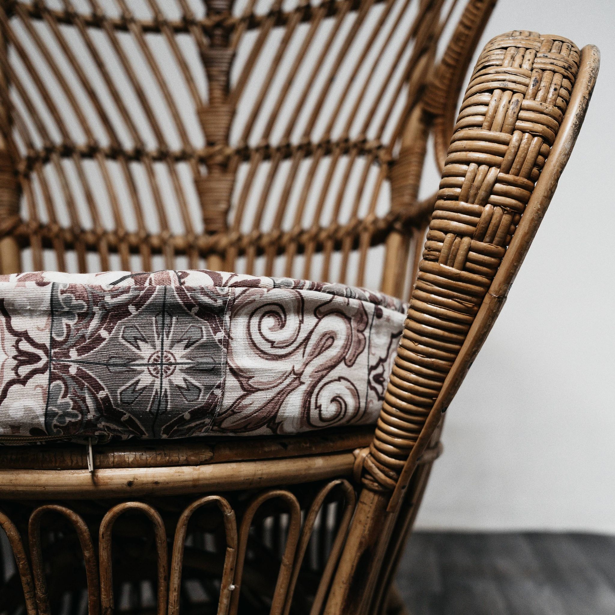 Fauteuil de Gio Ponti Lio Carminati Bonacina Poltrona Vimini
