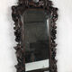 Carved wooden mirror, black forest XIX/early twentieth century