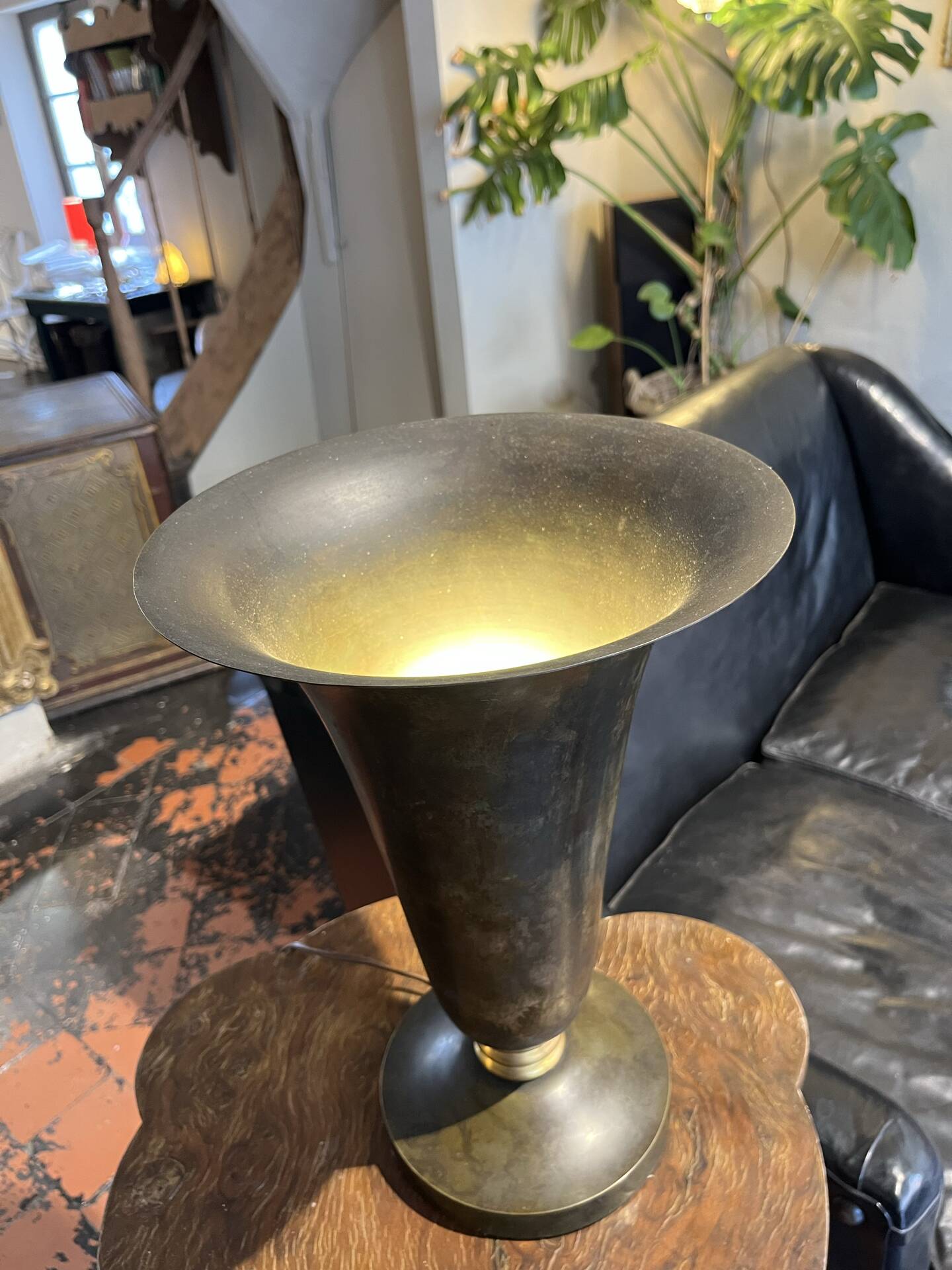 Beautiful pair of Art Deco lamps from the 1930s.