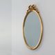 20th century Louis XVI style mirror in gilded wood, France