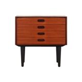 Teak chest of drawers, Danish design, 1960s, manufacture: Denmark