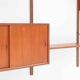 Wall unit with 4 modules by P. Cadovius