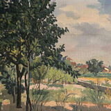 Oil on canvas by lucien pierre cadene