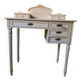 Dressing table and chair redesigned