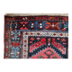 Antique Persian Handmade Hamadan Runner Rug, 3.4' x 7.7' (106cm x 237cm), 1920s