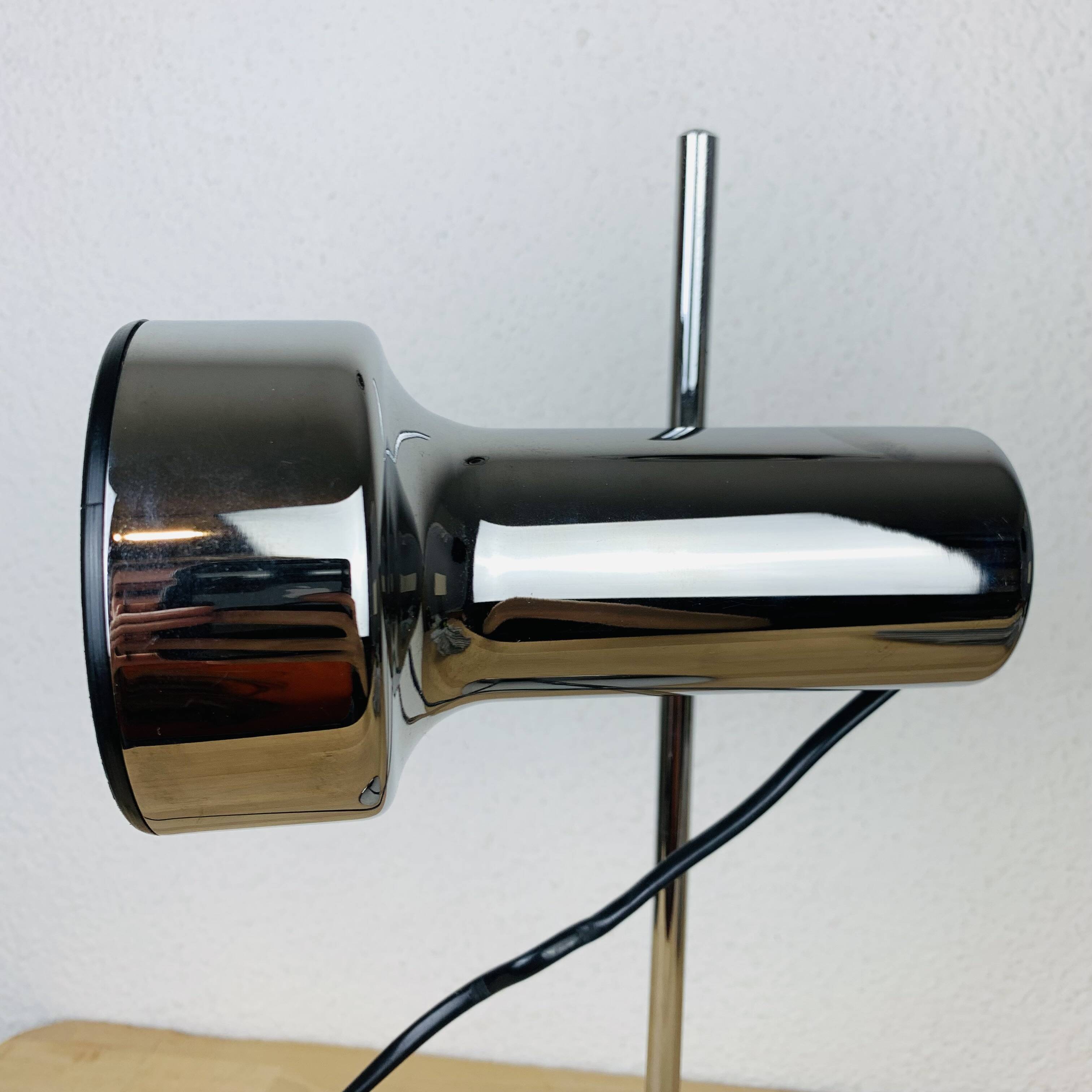 Chrome spot lamp from the 70s