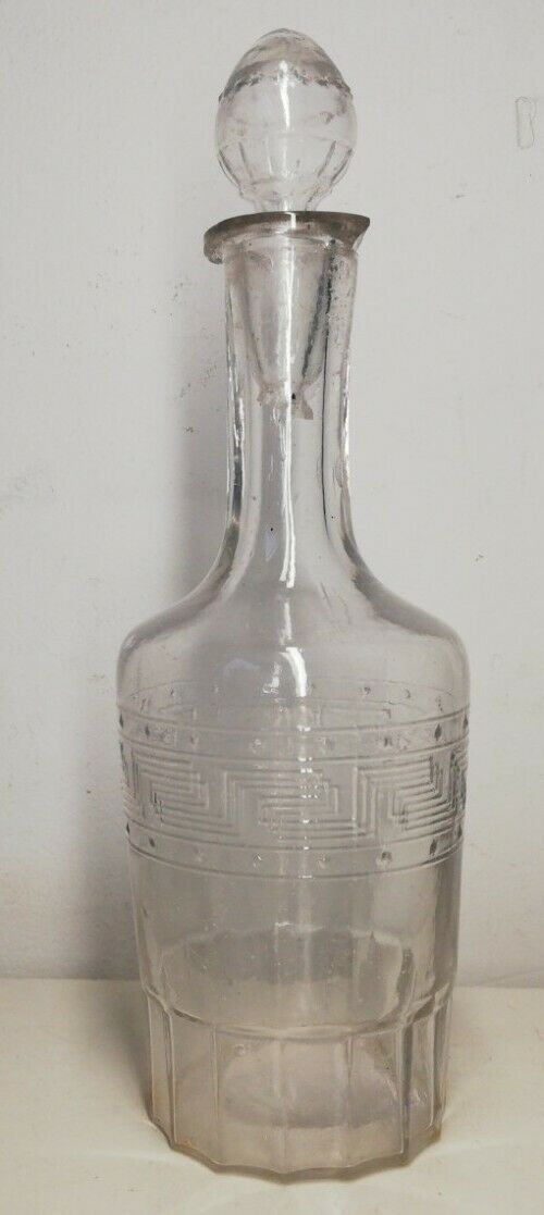 Vintage glass bottle