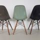 DSW side chairs by Charles & Ray Eames pour Herman Miller