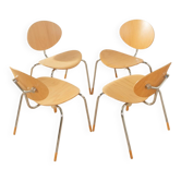 Chaises de salle à manger Flötotto, modèle "moustique", vintage