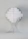 Table lamp in plexiglass by L.BRYLLE & P.JACOBSEN, Denmark design 1960