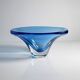 Large crystal glass fruit bowl by Focke & Meltzer Amsterdam