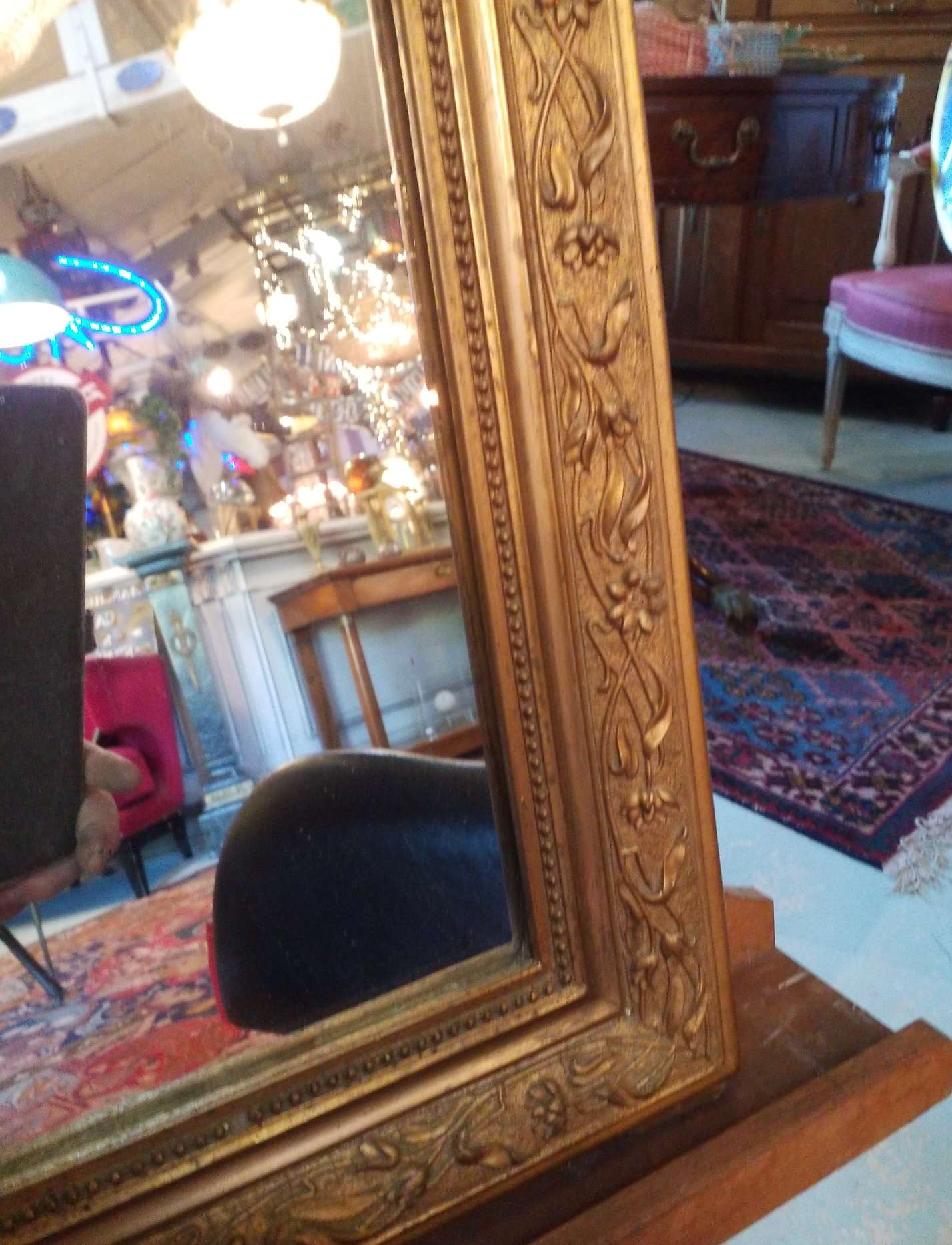 Louis Philippe Mirror 61x48cm