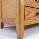 Vintage 5 Drawer Chest of Drawers with brass handles