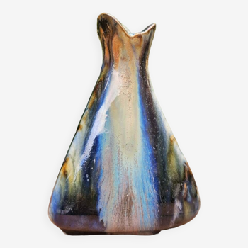 Petit vase triangulaire Jean Langlade