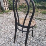 Pair of caned chairs, Thonet Austria