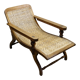Former colonial armchair of planter late 19th century