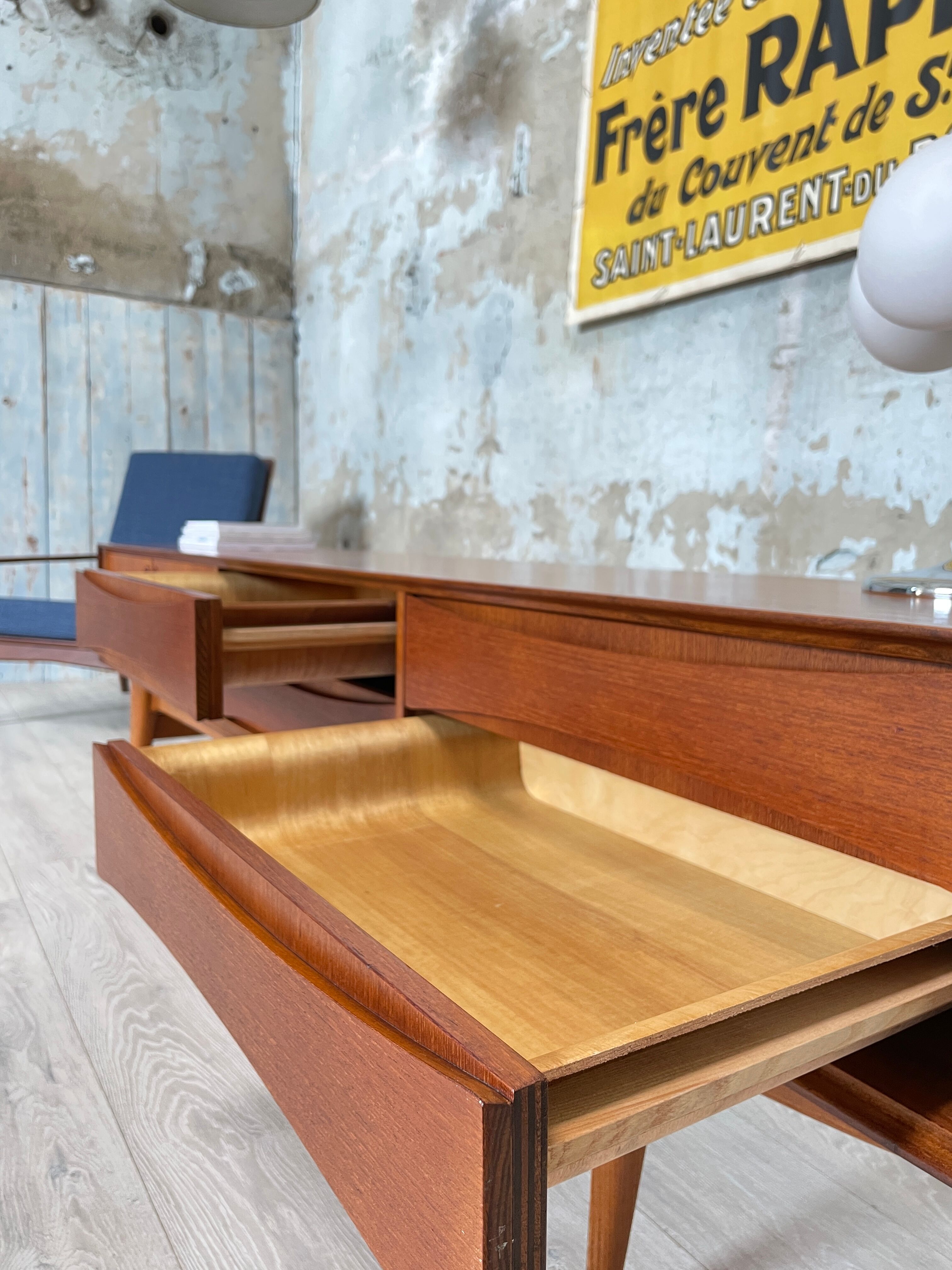 Scandinavian enfilade by Oswald Vermaercke for V-FORM, circa 1950