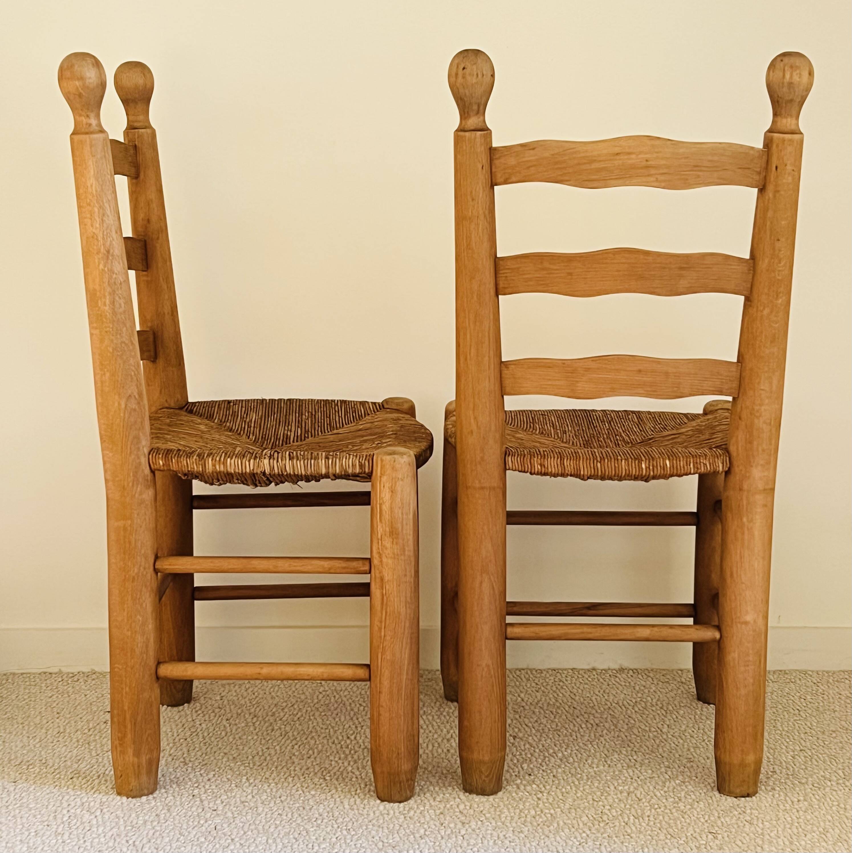 Chaise dans le style de Charles Dudouyt, France années 40