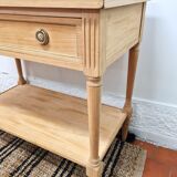 Solid wood console