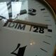 MATY wall clock with date, vintage 60s, exceptional condition.