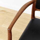 Chaise Niels Otto Møller n°65 pour JL Møller