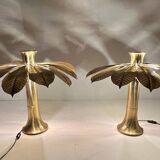 Carlo Giorgi. 2 sculptural lamps/table lamps by Carlo Giorgi for Bottega Gadda, model: Ippocastano, Italy, 1970s.