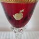 6 Murano wine glasses