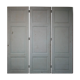 Antique painted wooden doors