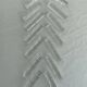 Crystal knife holder, embossed floral pattern, vintage tableware
