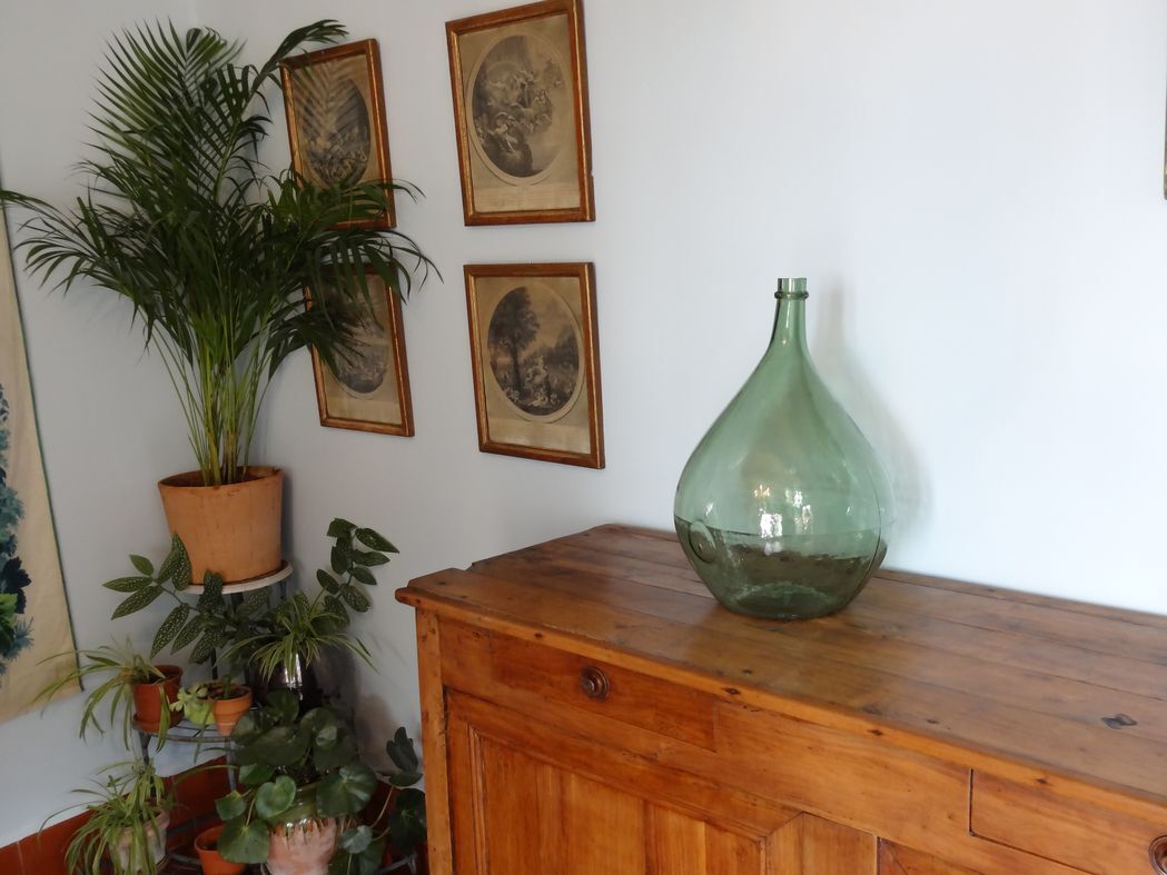 Green demijohn 15.5 l