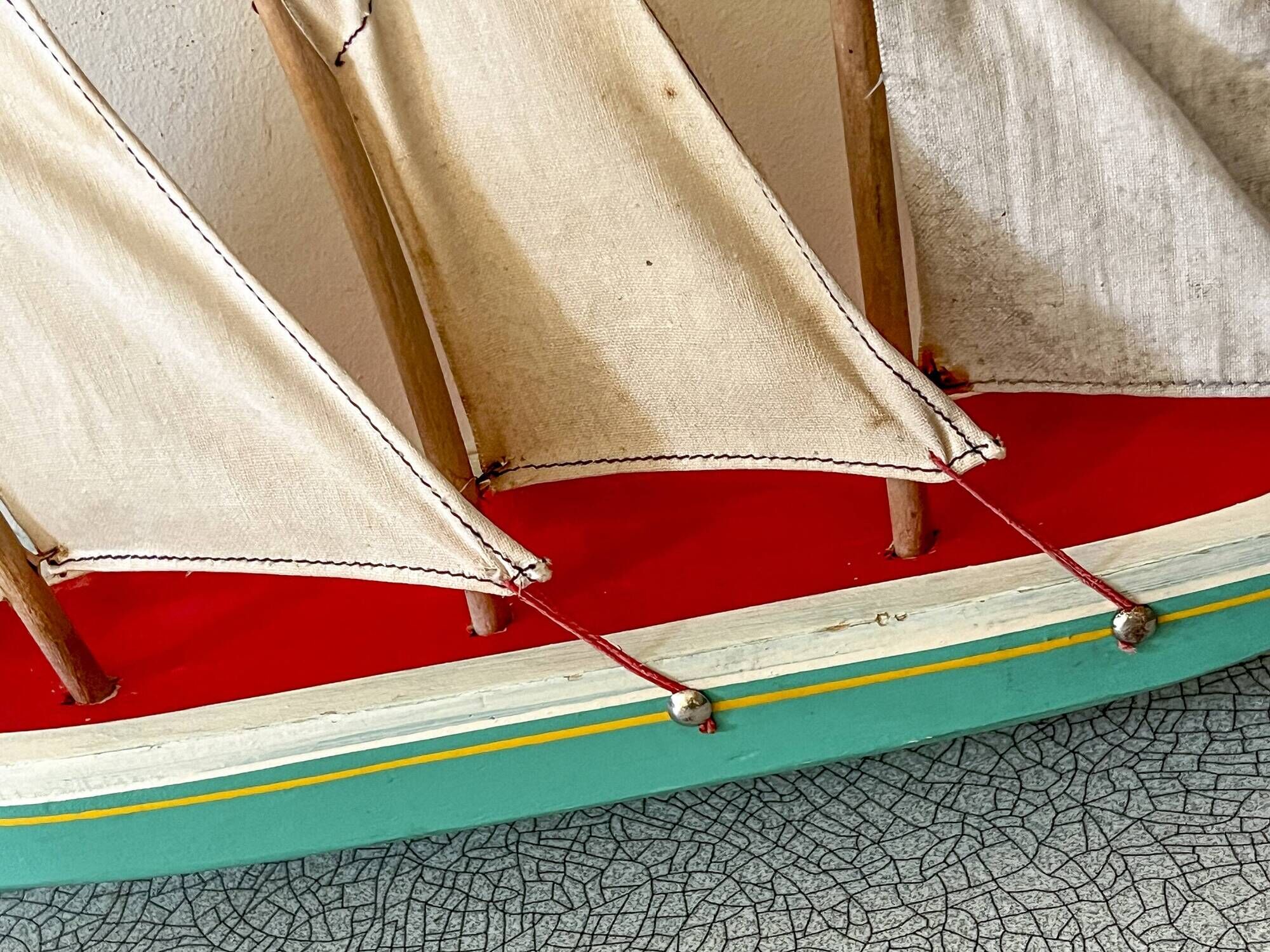 Three-masted basin sailing yacht by the German brand Greiner.